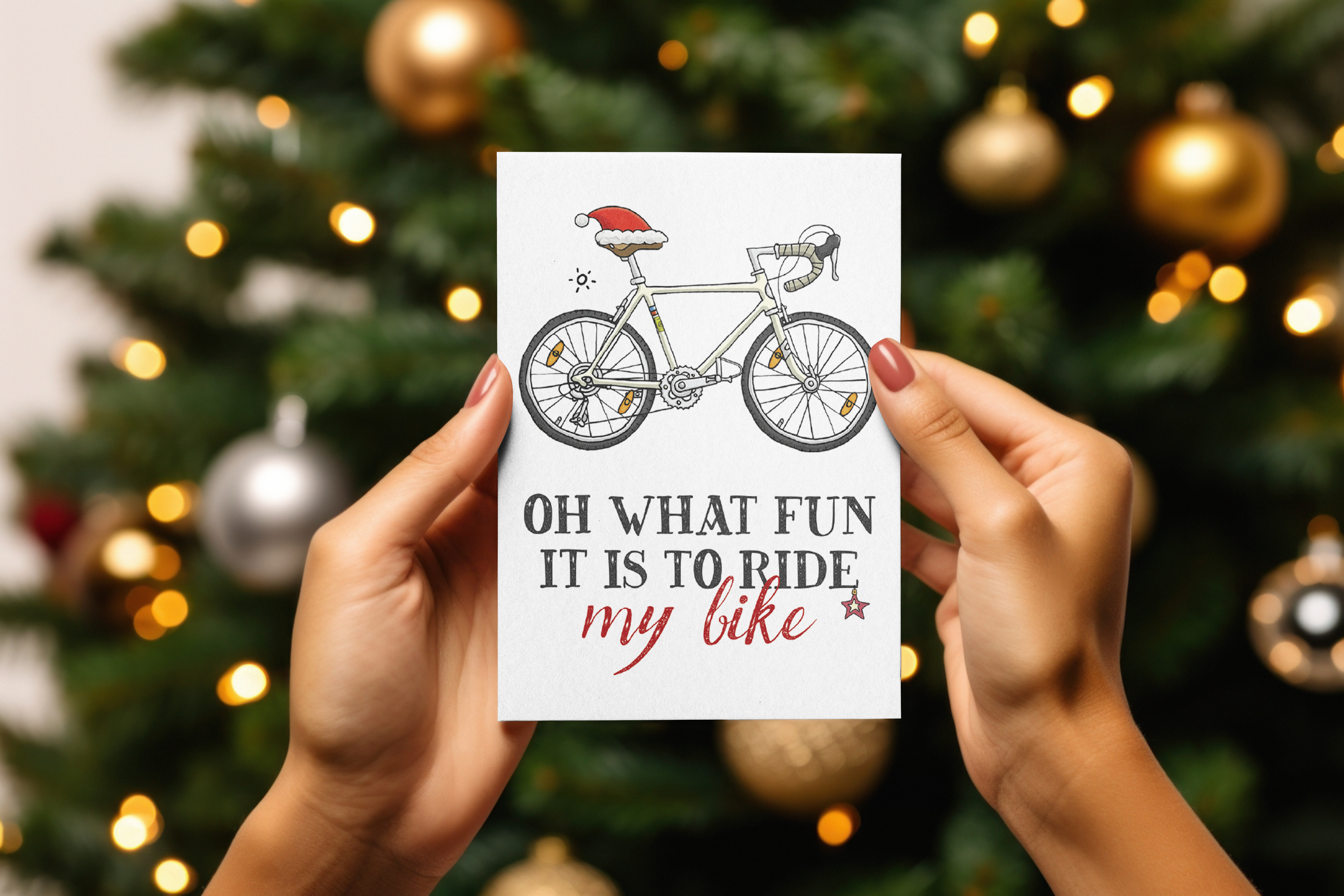 Oh What Fun It Is to Ride Card